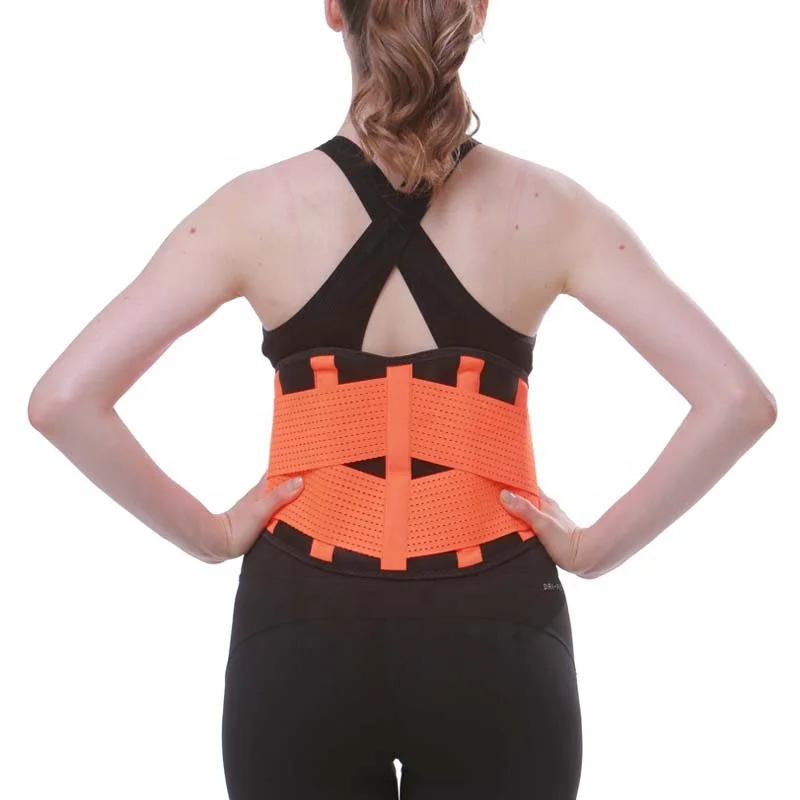 2021 new Multiple Color Neoprene Back Waist Support Belt for women