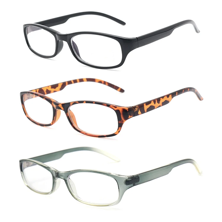 High Quality Traditional Frames Men and Women Anti blue Light Reading Glasses with Spring Loaded Hinges