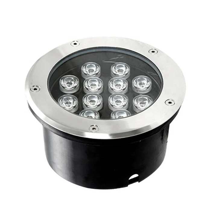 DC24V Steainless Steel IP68 3W 9W 3 In1 RGB LED Recessed Underwater Lamp