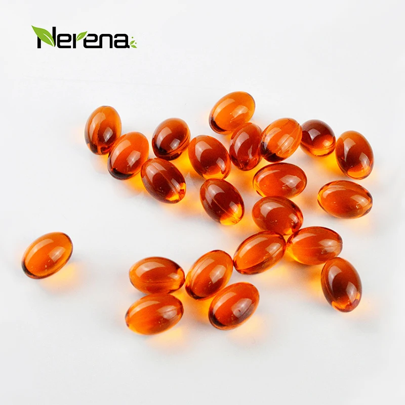OEM Vitamin Soft Capsule Anti Aging Oil Seabuckthorn Oil Anti Oxidation Soft Capsule Softgel Capsules Sea Buckthorn Oil Vitamin