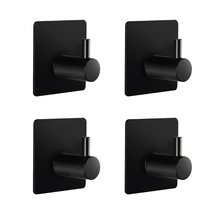 Hot Selling Removable Stainless Steel Shower Room Bathroom Towel Clothes Storage Hooks