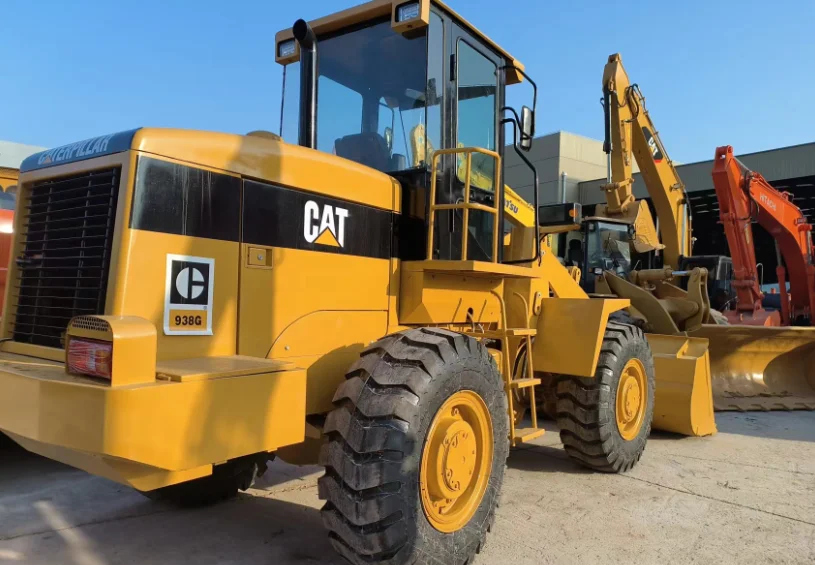 Высокоэффективная подержанная техника USA cat 980G Колесный погрузчик гусеничная в Шанхае CAT Подержанные колесные погрузчики