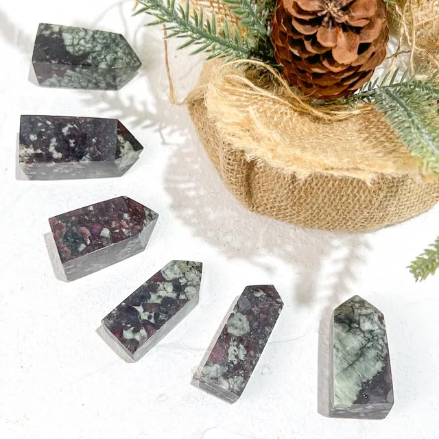 Wholesale Eudialite Crystal Tower Large Crystal Towers  Eudialite Point Crystal for Healing and Meditation