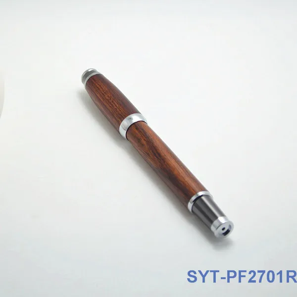 High end wooden fountain pen made of various wood options