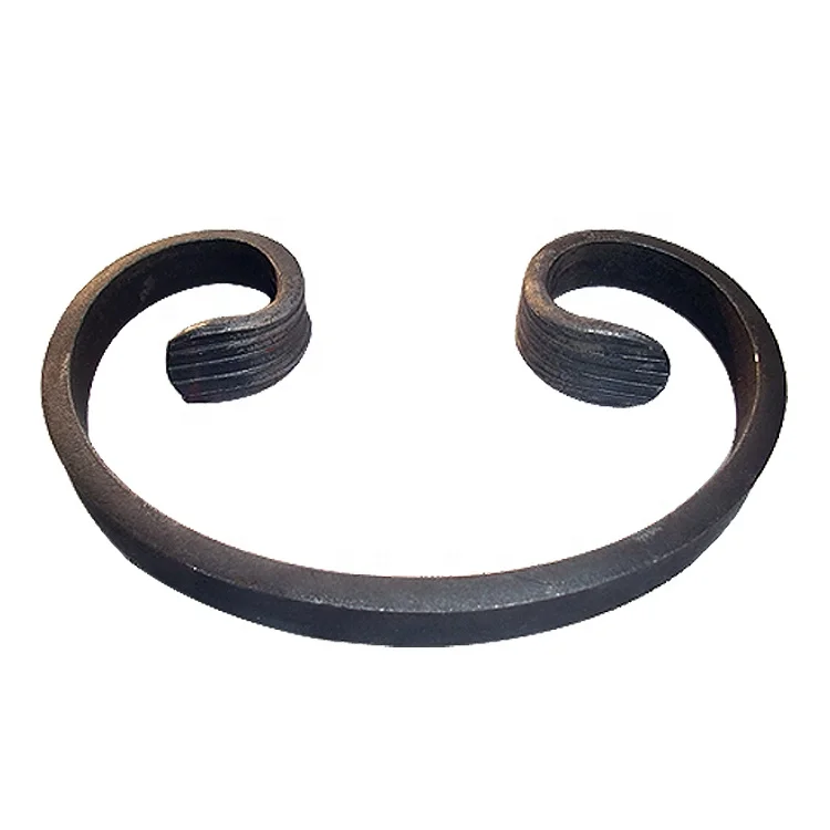 Панель из кованого железа с металлическими прокрутками размер под заказ