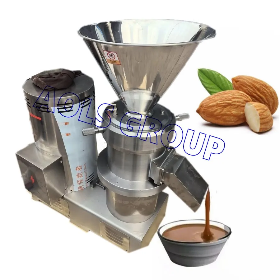 Tahini Soybean Peanut Butter Cocunut Bitumen Colloidal Nuts Ginger Colloid Mill Meat Asphalt Mayonesa Make Machine For Emulsion