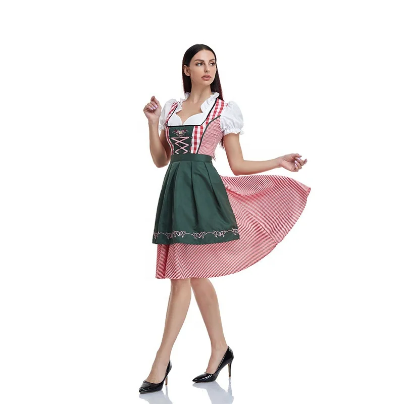 2023 Hot Sale Oktoberfest Costume Germany Traditional Bavarian National Dress Maid Dress Cosplay Costume