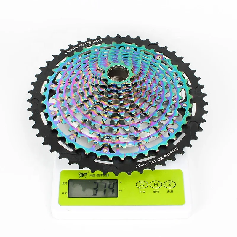 11 Speed 11-50T Bike Rainbow Cassette Freewheel Colorful Bicycle Flywheel