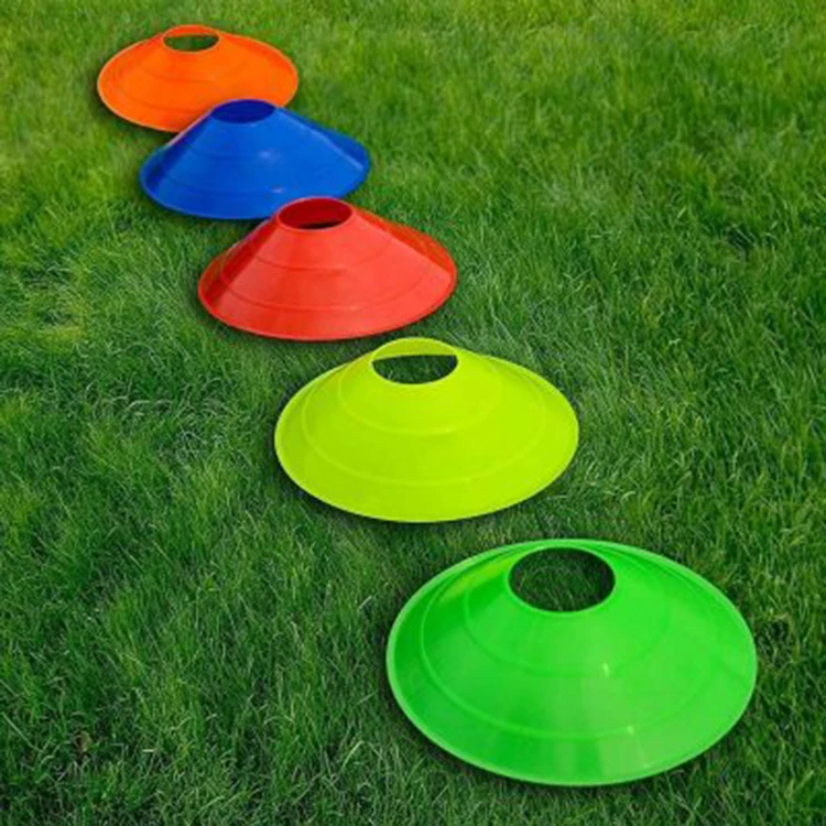 SMARTFIT Agility Cones  Multi Color Marker Cones Soccer Training Marker Cones for Agility Training