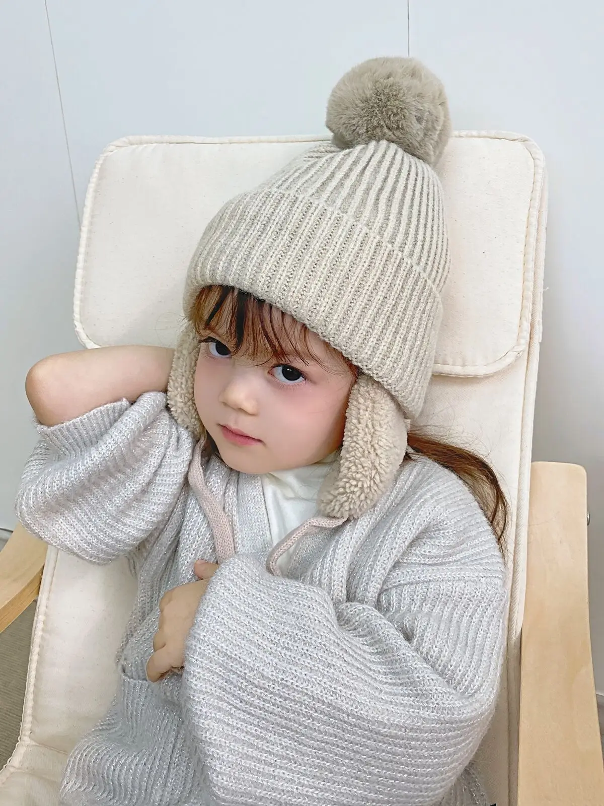 High Quality 110g 100% Acrylic Custom Neon Balaclava 3 Hole Full Face Cover Embroidered Ski Knitted Beanie Hat