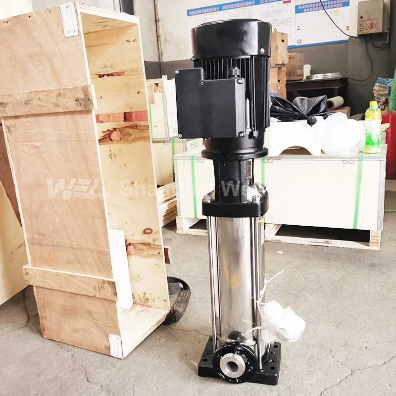 7.5 HP inline multistage Booster submersible dewatering pump Industrial Multi-Stage Vertical Centrifugal Pumps For Sale