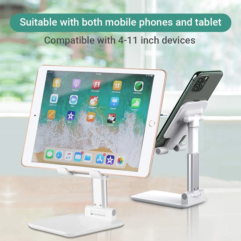 FS786 Mobile Phone Accessories Adjustable Foldable Plastic Table Cellphone Stand Support Desktop Phone Holder