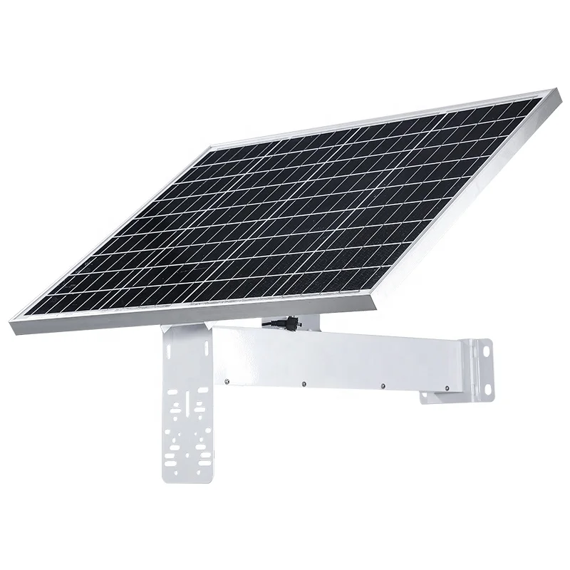 Easy Installing Solar Power Supply System 50W 80AH Battery Solar power Kit For CCTV Camera Home Monitoring