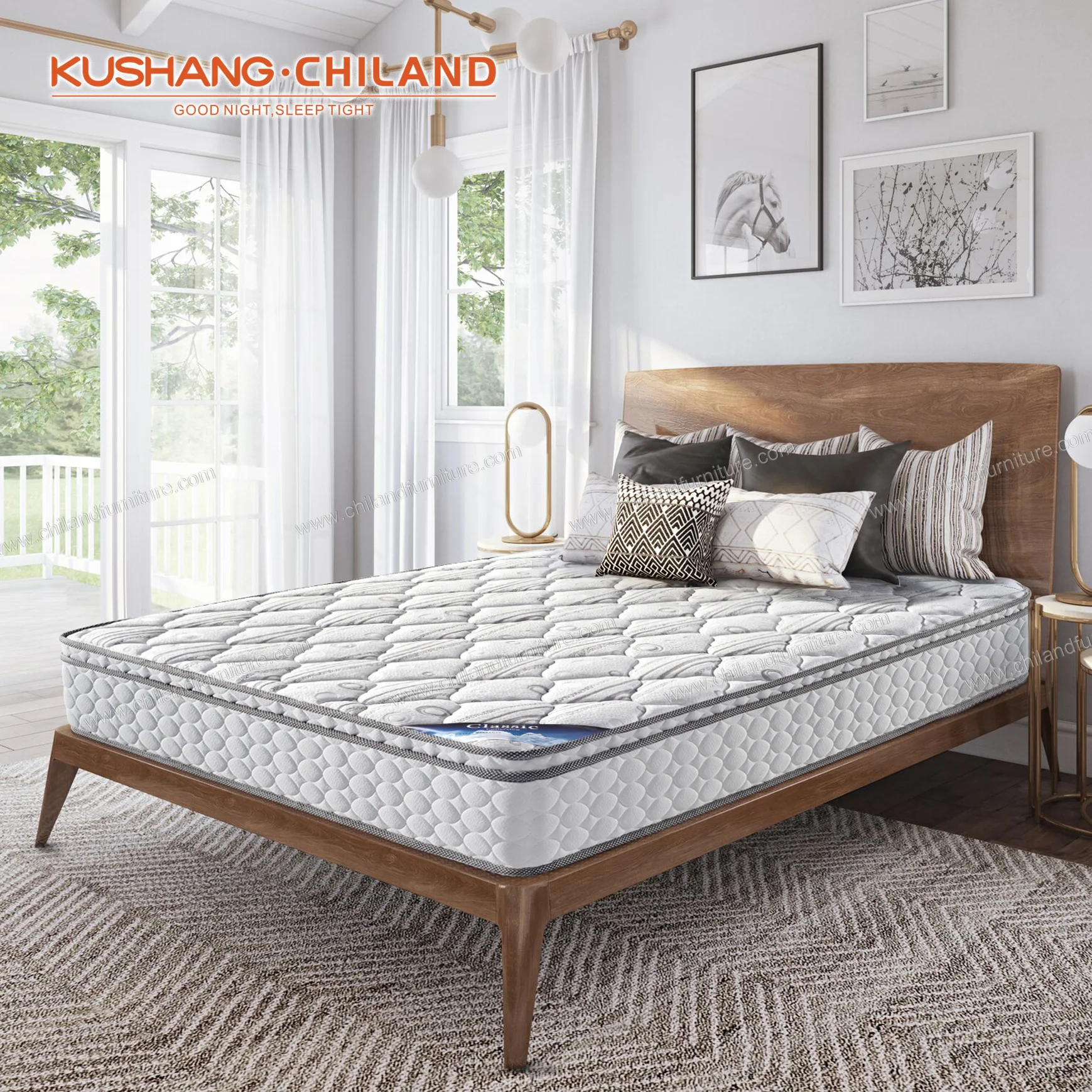 Customized foam innerspring pocket coil anti-decubitus health care guangdong mattress