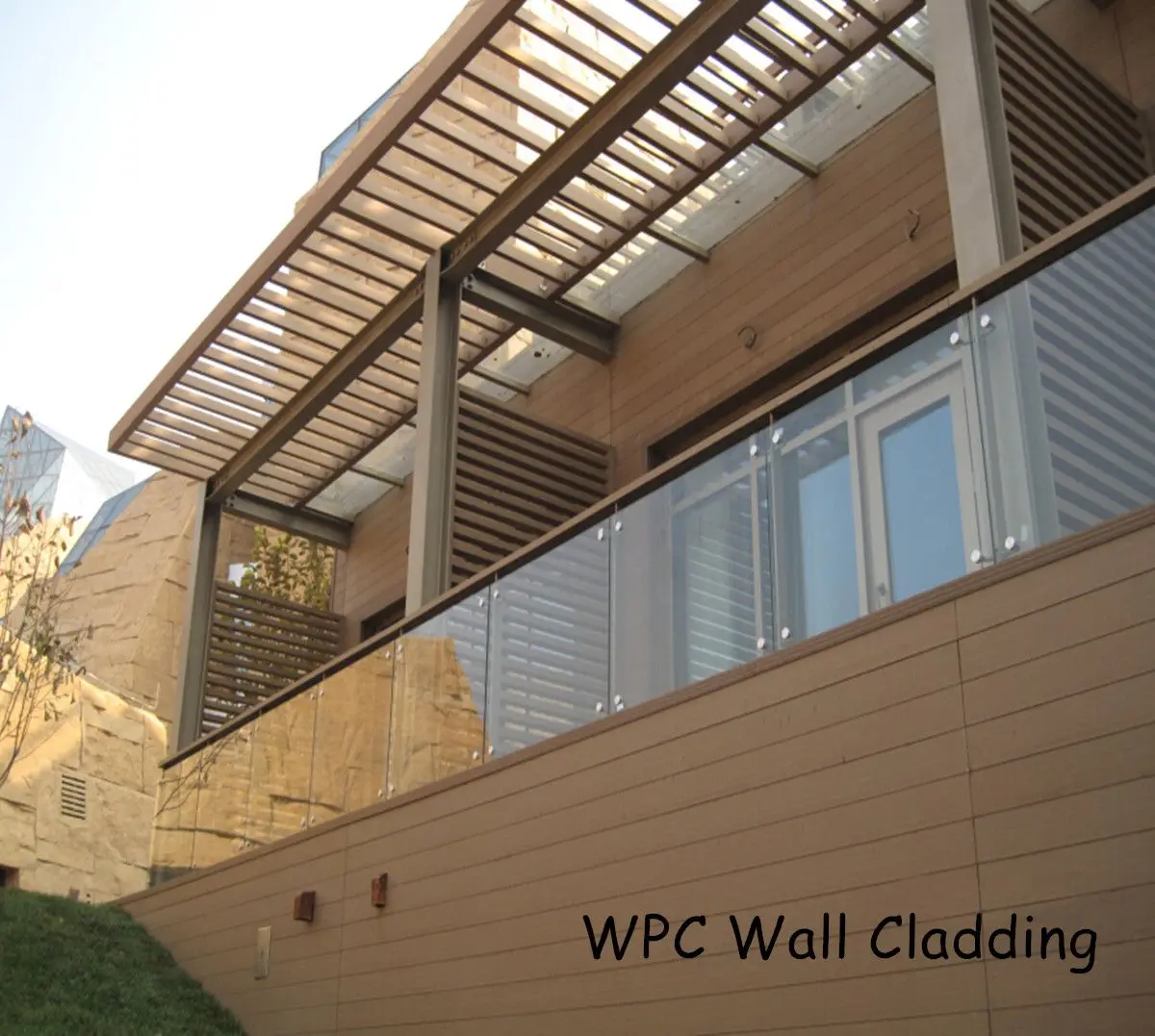 Wood plastic composite exterior wall cladding making machine WPC cladding making machine