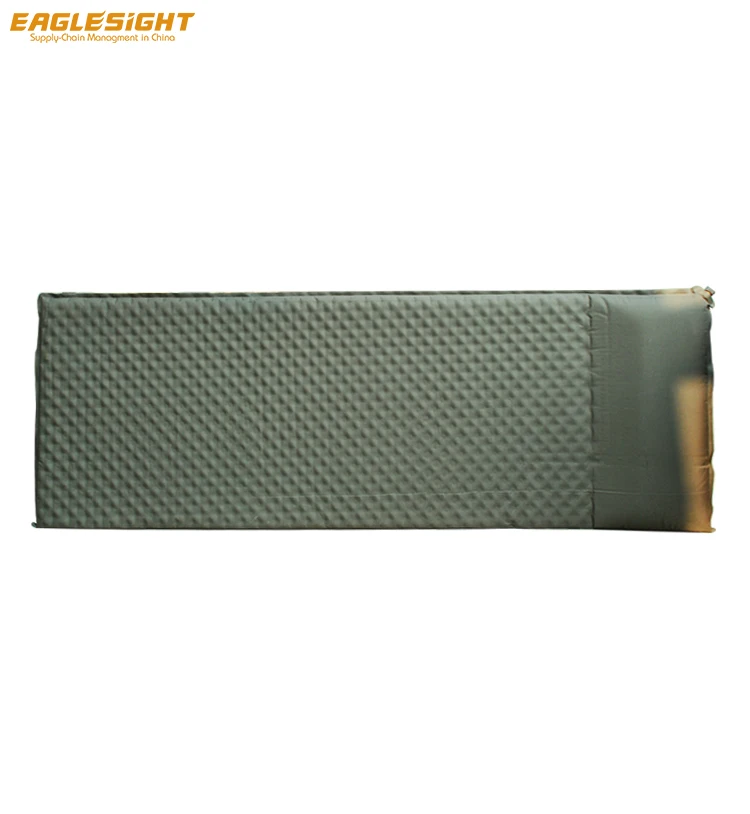 Super Comfortable 2 inches Thick Camping Self-inflating Sleeping Pad with Built-in Pillow Outdoor Camping Self-inflating Air Mat