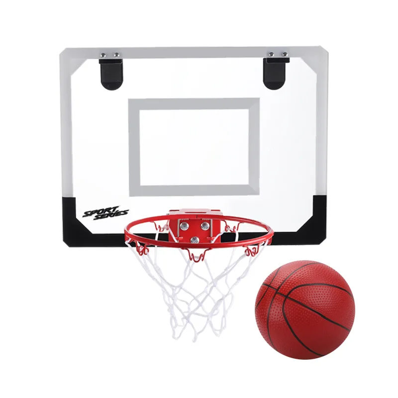 Transparent Basketball Board Wall Hanging Boys Indoor Mini Basketball Sports Game Basketball Hoop Boards