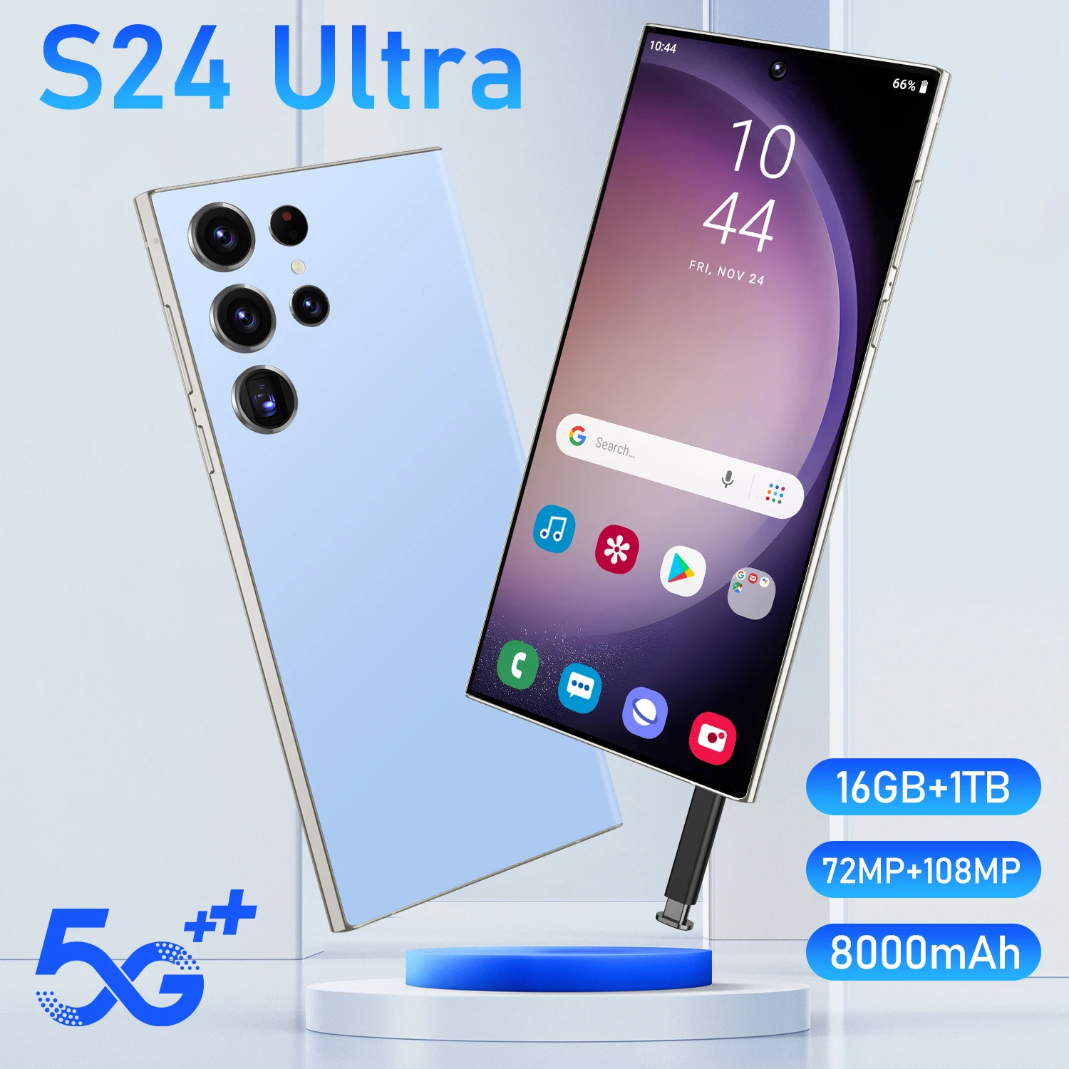 2024 Original Brand New S24 Ultra Phone 6.8 inch 16GB+1TB 4G 5G Smartphones With Cameras Face ID Unlocked Cellphones