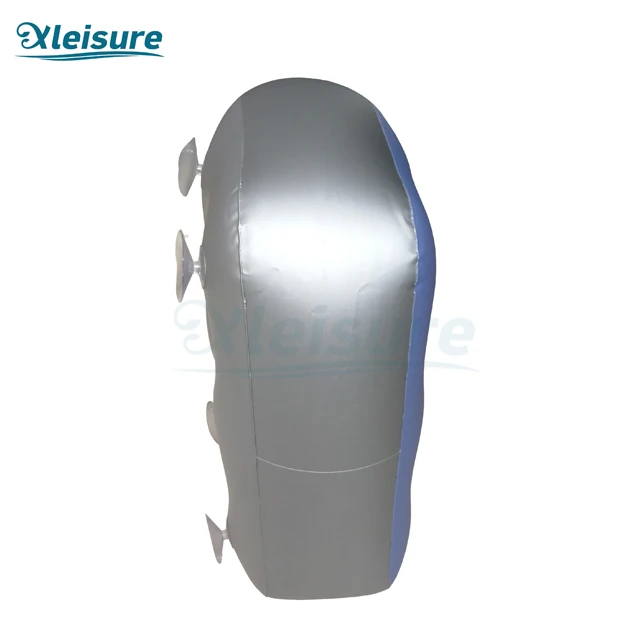 High Quality Outdoor inflatable pool seat Whirlpool Soft Spa Cushion Seat In Silver Grey Color