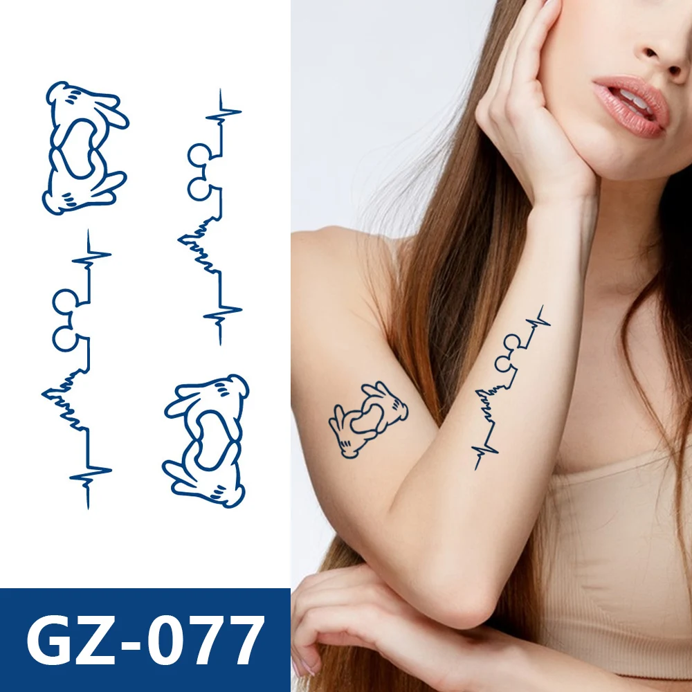 Tattoo Stickers Flower Temporary Tattoos Adult Sexy Party Wholesale Christmas Body Temporary Waterproof for Women Beautify Body