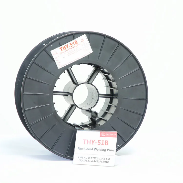 Tianjin Bridge Flux Cored Welding Wire welding wire flux cored e71t-1 E71T-GS