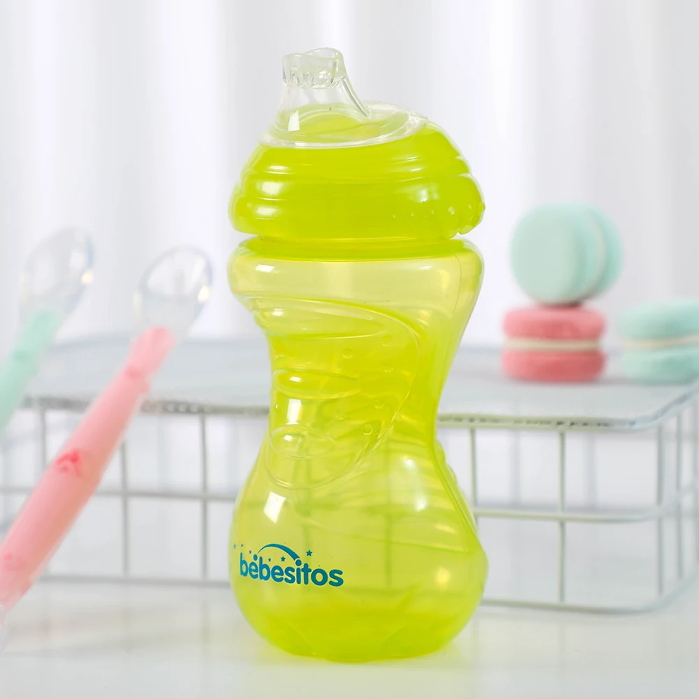Wholesale Outdoor Transparent Baby Water Bottle Portable Leak-Proof Children Water Cup