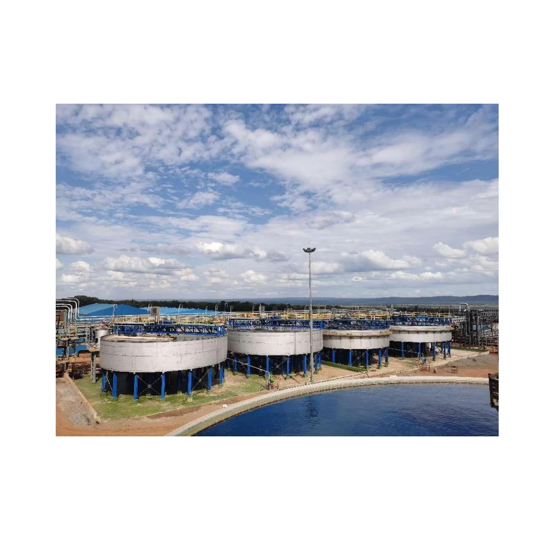 GNZ type mining equipment tailing/concentrate thickener for sludge treatment sedimentation tank