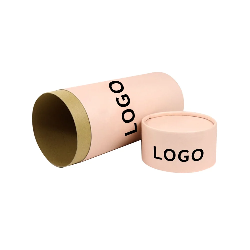 Customizable Design Paper Cylinder Box Packaging Luxury Recycled Paper Tube Box Cylinder For Scent
