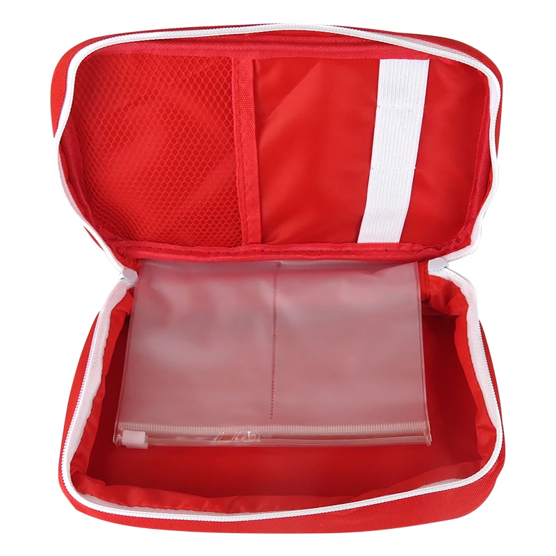  Custom Red Private Label First Aid Kit Pack Emergency Medical