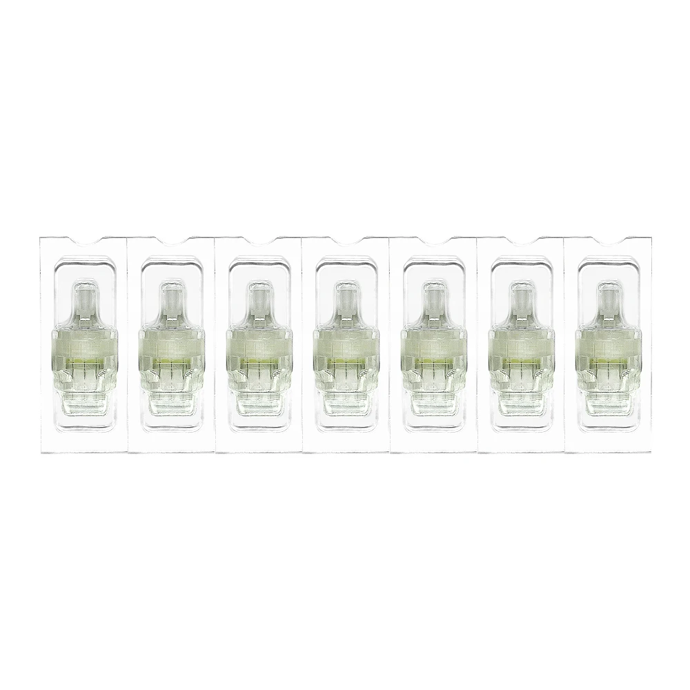 Aesthetic Crystal 9pins Water Mesogun Screw Mesotherapy Multi 9 Pin Needle For Syringe Injector