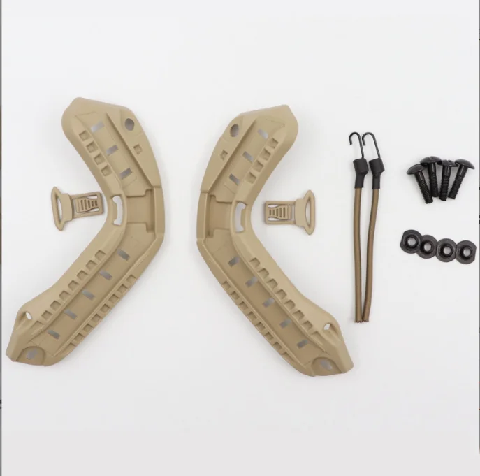 ACH ARC Ballistic helmet side rails tactical helmet rail kit for  Mich 2002 Ballistic fast helmet