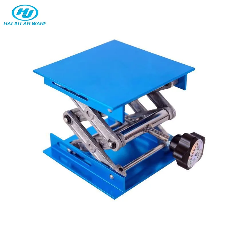 Haiju лабораторию по дешевой цене оксида алюминия 100*100 мм лабораторный подъемный стол LJ450-100
