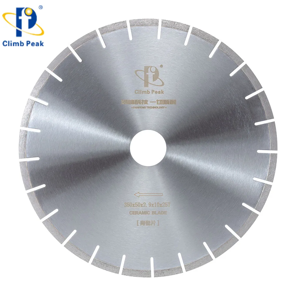 350mm Ceramic Tile Cutting Blade Concrete Quartz Diamond Saw Blade Low Noise Fast Speed Machine Tools