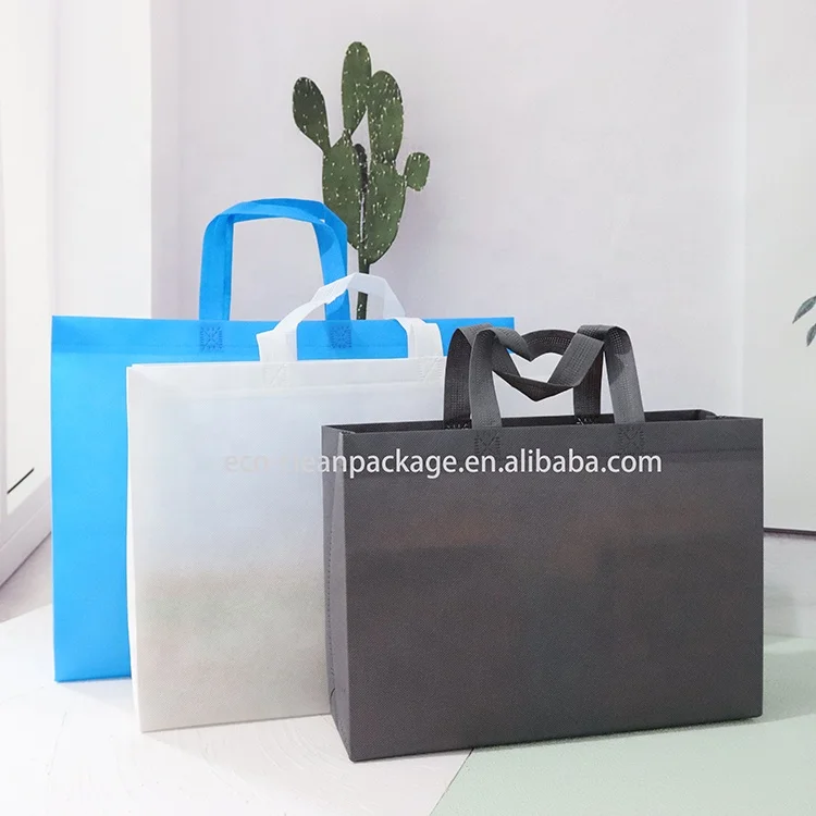  LOW MOQ Hot Sales eco friendly reusable shopping non-woven tote ecological bag with LOGO
