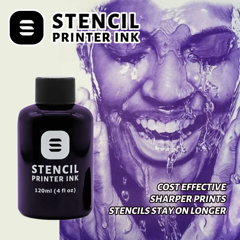 Tattoo Pigment Stencil Printer Ink Tattoo Image Transfer Stencil Ink 4oz Inkjet Printing Ink