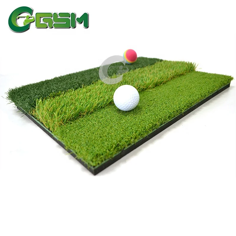 Skillful Manufacturer 3-in-1 Individual Unfoldable Chipping Mats Chipping Golf Mat