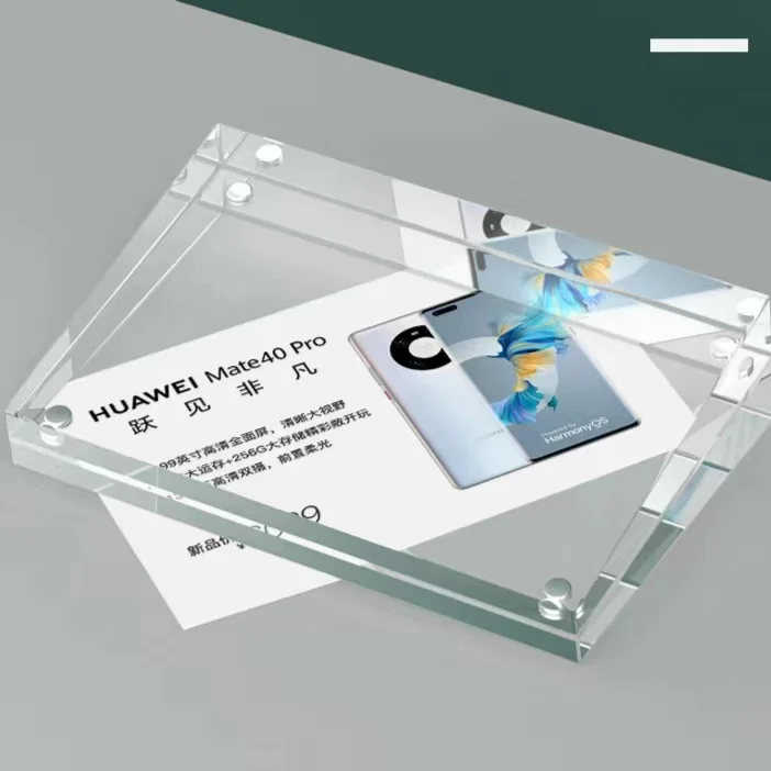 Acrylic plastic plate, acrylic display plate, acrylic price display board