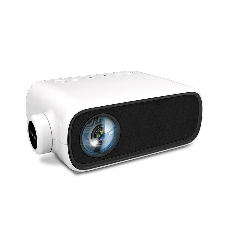  Flyin Новый дешевый светодиодный мини-проектор YG280 для домашнего использования с Focs черный белый оранжевый Портативный