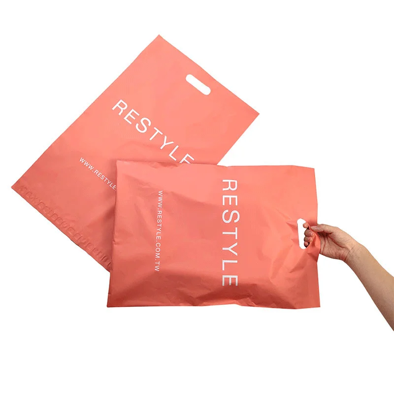 custom colored printed pink large poly mailer bags polymailer mailing bags packing envelopes for clothing packing