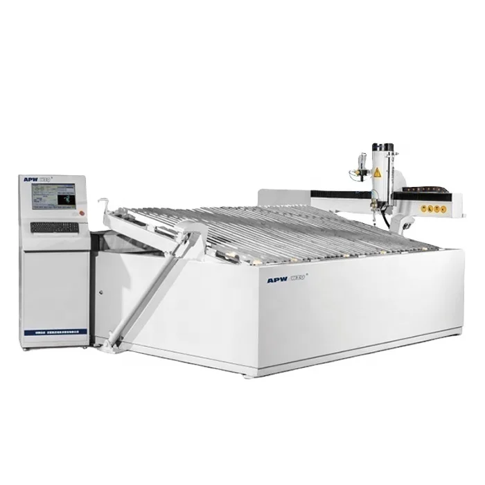 Надежная абразивная Водоструйная машина для обработки стекла