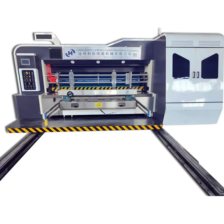 Automatic Corrugated Carton Box Flexo Printing Slotting Die-Cutting Machine For Cartons Product