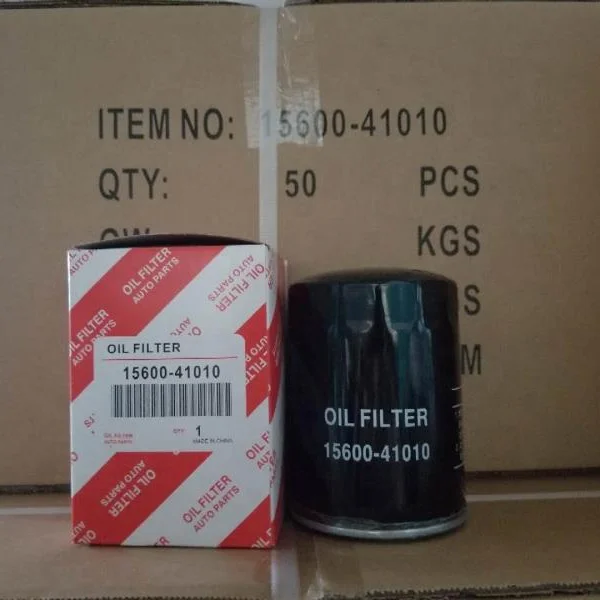 фильтр   масляный 15600-41010  Car Filter Black for HIACE HILUX LAND CRUISER oil filter 90915TD004