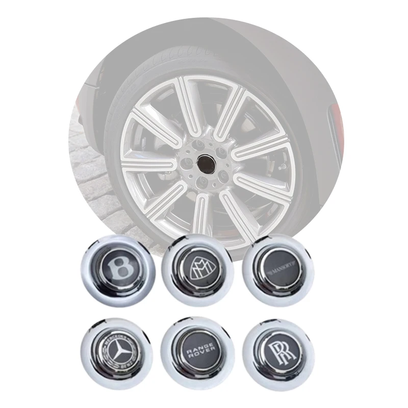Custom Floating Hub Caps Wheel Hub Cover For Mercedes Maybach BMW Audi Volkswagen Land Rover Jaguar Rolls Royce