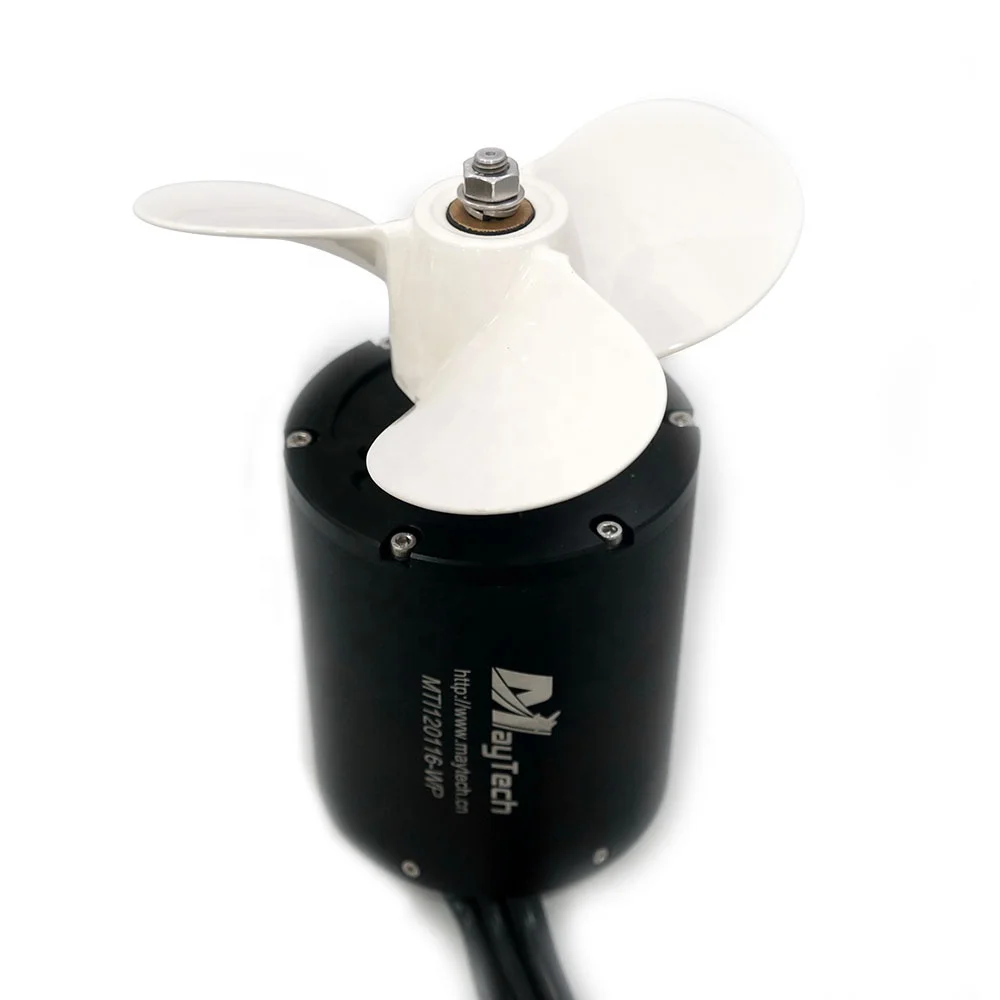 Maytech 18.8KW 120116 Motor with 7.5x7 inch Propeller Fully Waterproof for Electric Surfboard Jetski