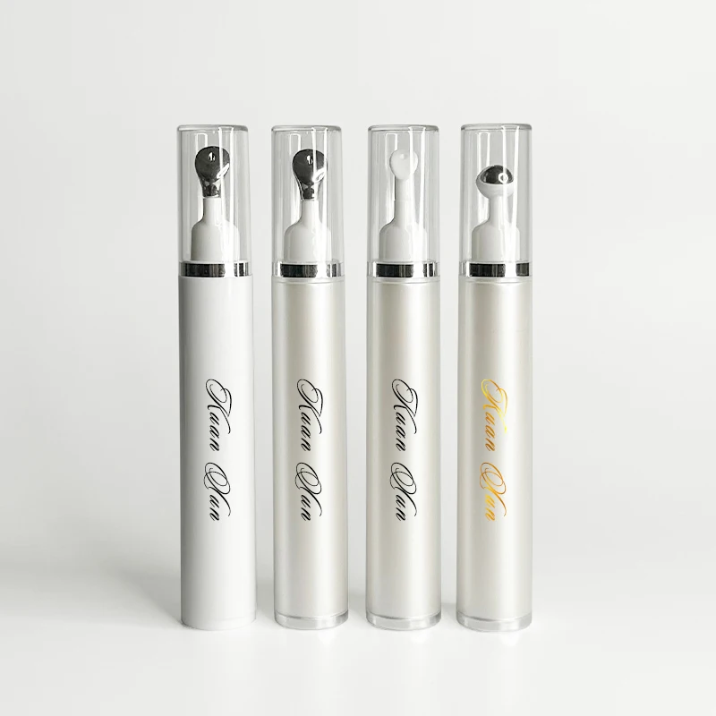 15ml Serum Syringe Eye Cream Airless Bottle Airless Bottle With Applicator for Eye Cream Eye Cream Roller Ball Airless Bottle