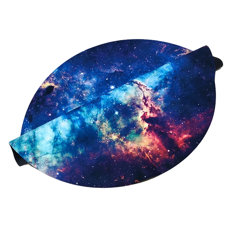 custom made disposable hardfloor floor protection non slip floor gaming chair mat spring gamer round