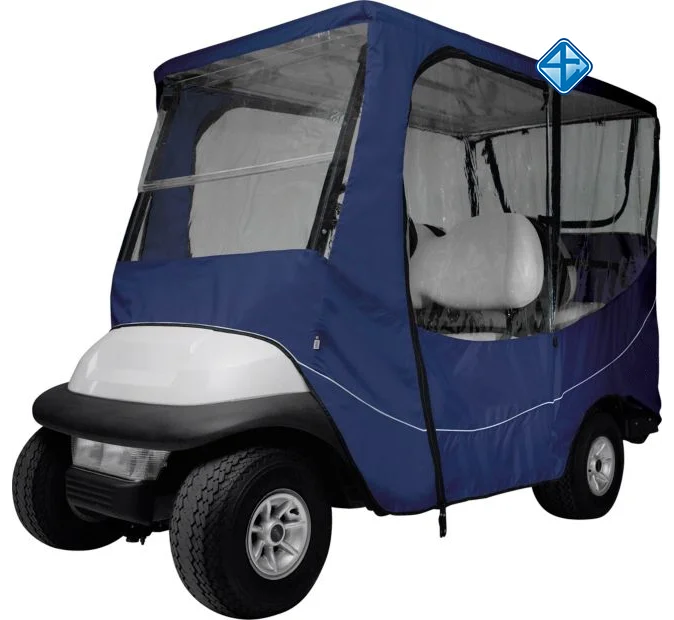 New products Outdoor Water protection golf cart rain cover for Golf Cart Enclosure Cover
