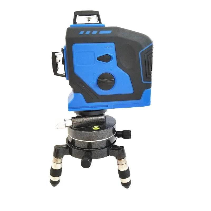 Dza Sale Rotary 360 Multi Cheap Plastic 2d 8linesgreen Blue Light Cross Line Laser Level 10m