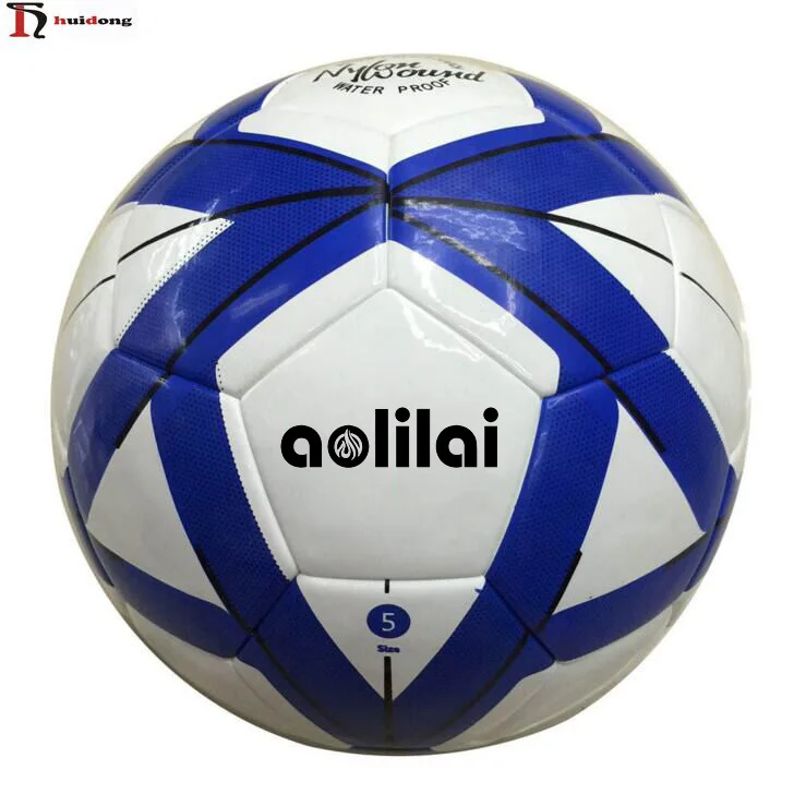 Sporting goods Pelota de futbol wholesale thermal bonded soccer ball football ball custom