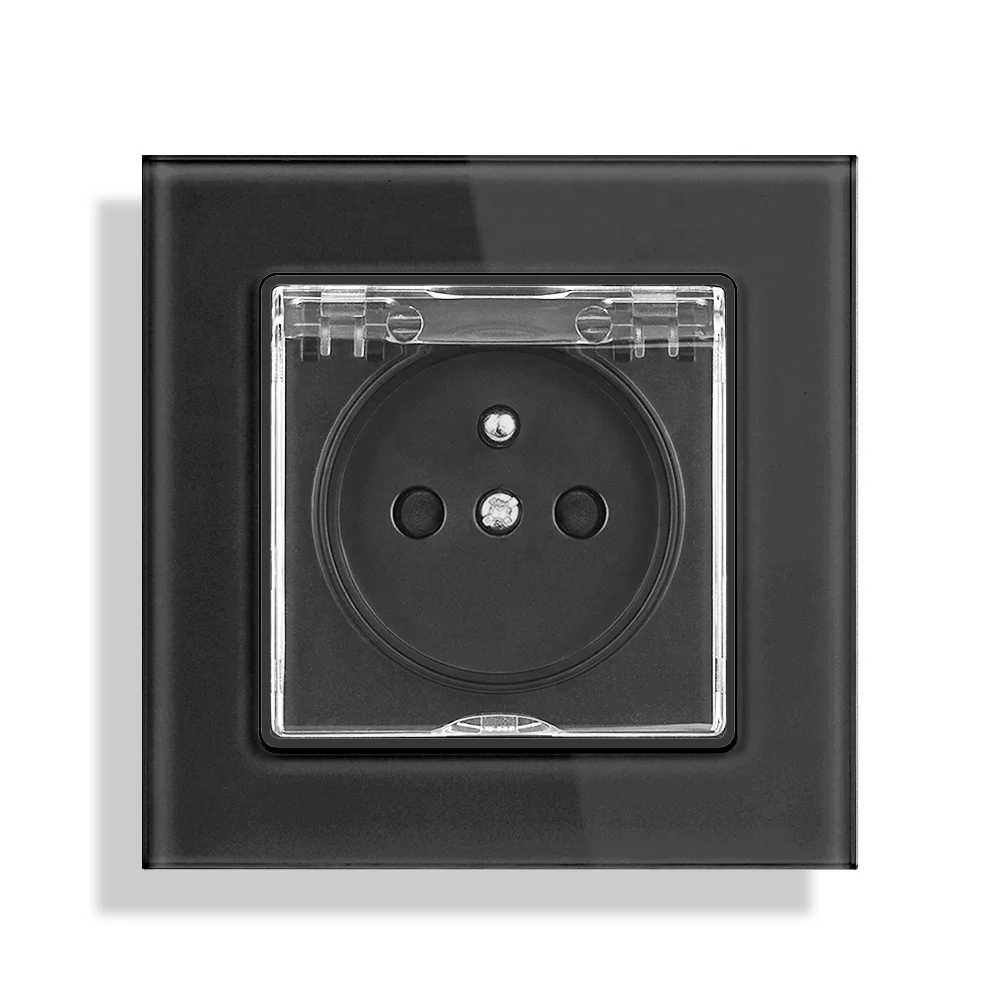 Prise Et Interrupteur eu french 230v 16a built-in multiple power current electrical wall socket